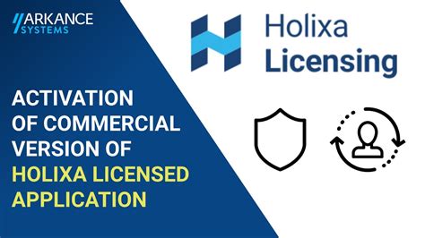 Holixa Licensed Application Activation